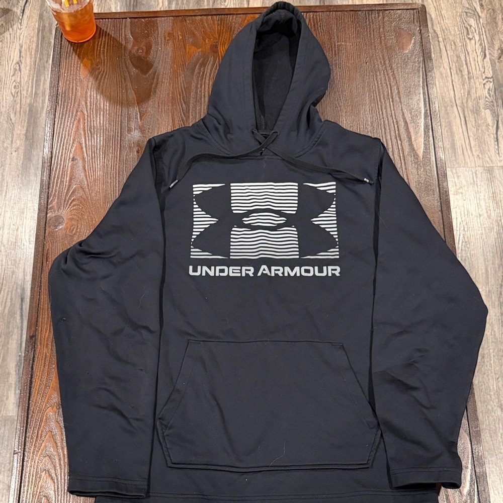 Under Armour Charcoal Hoodie with Logo